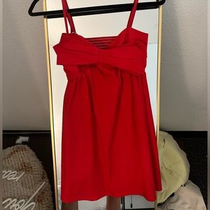 Red Bow MuMu dress